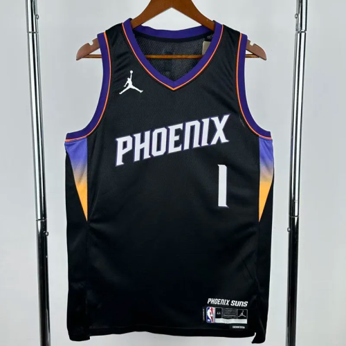 25-26 SUNS BOOKER #1 Black Top Quality Hot Pressing NBA Jersey