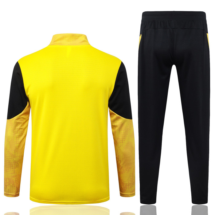 25-26 Dortmund High Quality Half Pull Tracksuit
