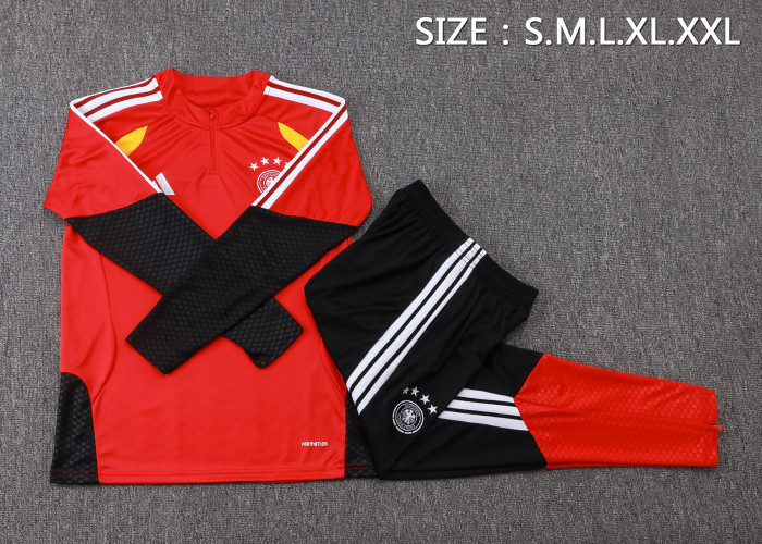 26-27 Germany High Quality Half Pull Tracksuit