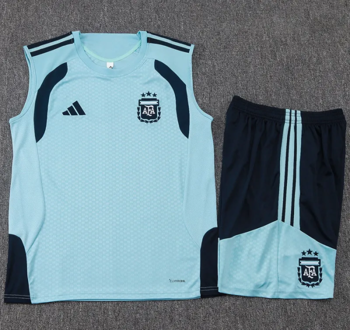 26-27 Argentina High quality Tank Top And Shorts Suit