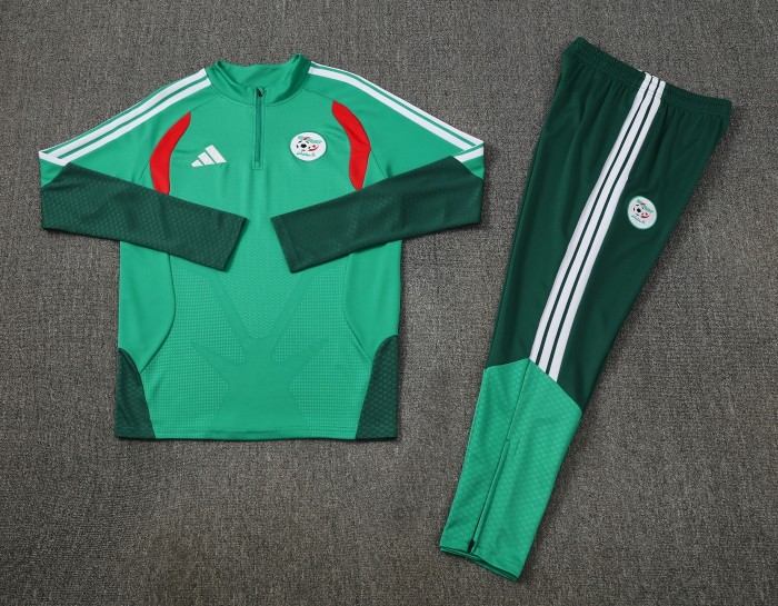 25-26 Algeria High Quality Half Pull Tracksuit