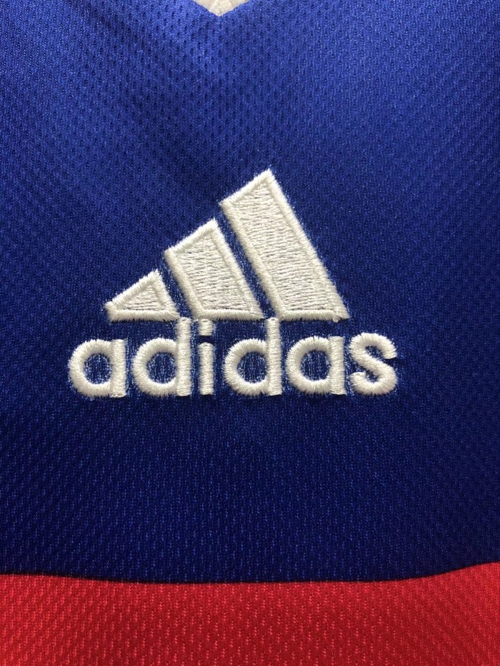 1998 France Home Blue Retro Soccer Jersey