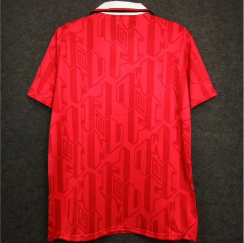 1992-1994 Man Utd Home Retro Soccer Jersey