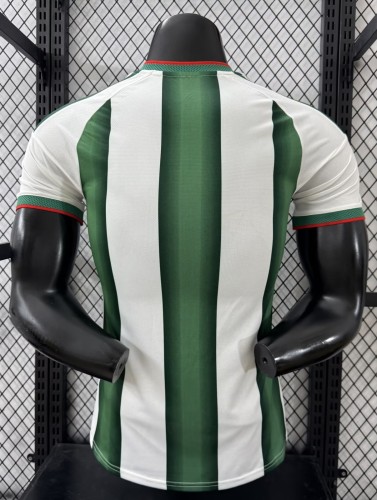 2026 Mexico White Green Special Edition Player Version Soccer Jersey