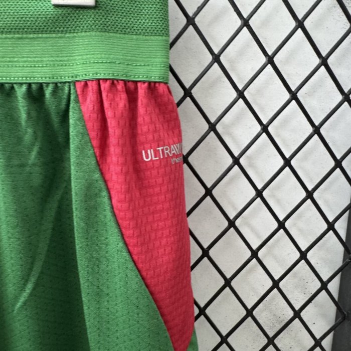 2026 Morocco Green Player Version Shorts Pants (球员短裤)