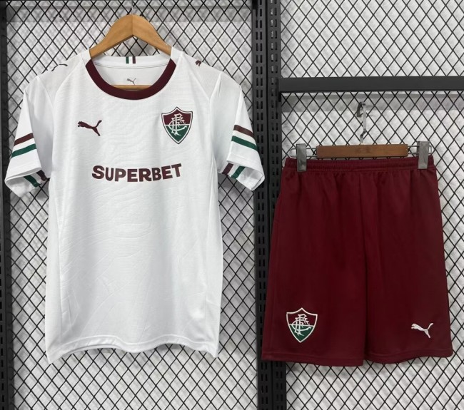 2026 Fluminense Away Kids Soccer Jersey
