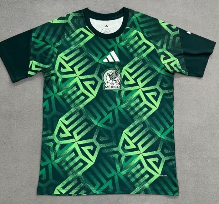 2026 Mexico Green Training Shirts