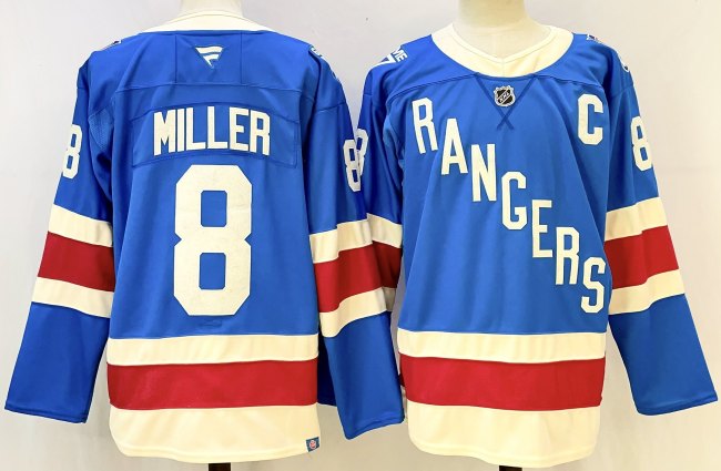 2026 NHL New York Rangers New Pattern Jersey