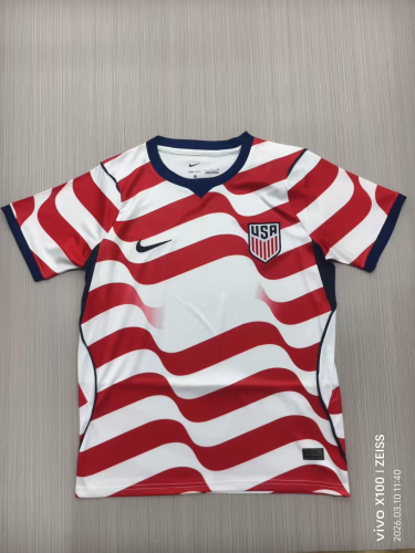 2026 USA Home Fans Soccer Jersey (Blank Panel Version)