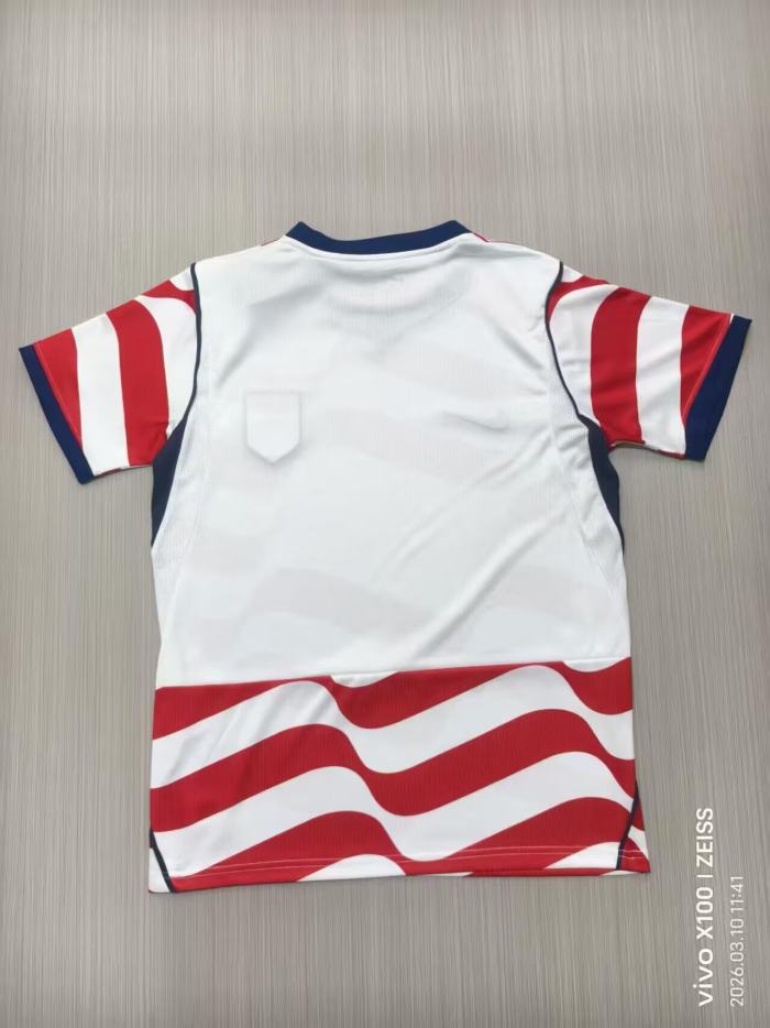2026 USA Home Fans Soccer Jersey (Blank Panel Version)