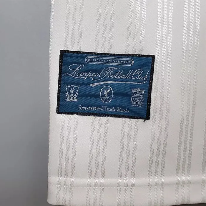 1995-1996 Liverpool Away Green Retro Soccer Jersey