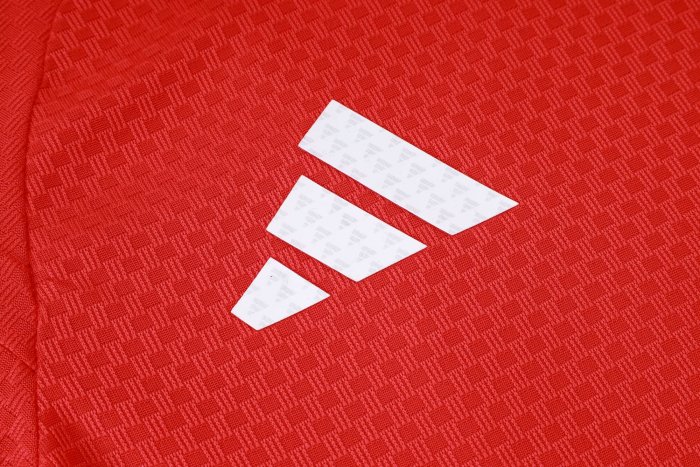 2026 AD Red High Quality Player Version Training Short Suit (球员套装)