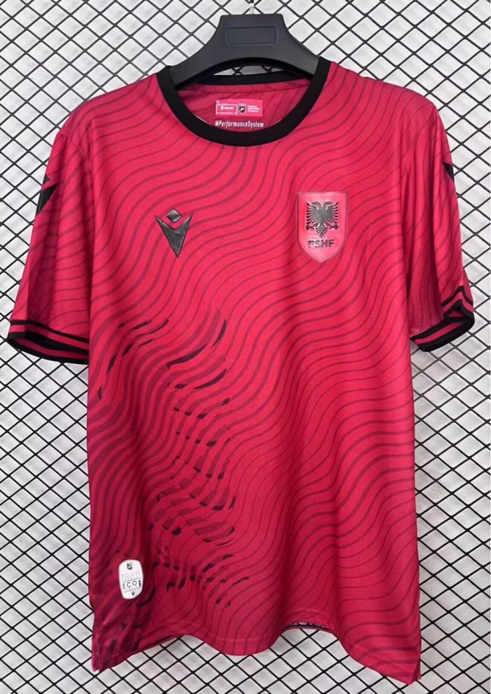 26-27 Albania Home Fans Soccer Jersey