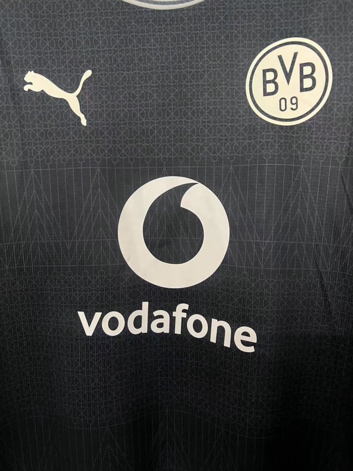 26-27 Dortmund Black Special Edition Fans Soccer Jersey
