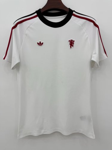 26-27 Manchester United White Training shirts