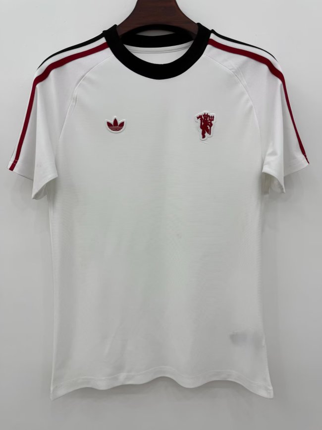 26-27 Manchester United White Training shirts