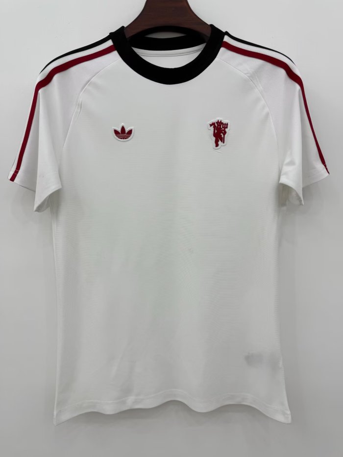 26-27 Manchester United White Training shirts