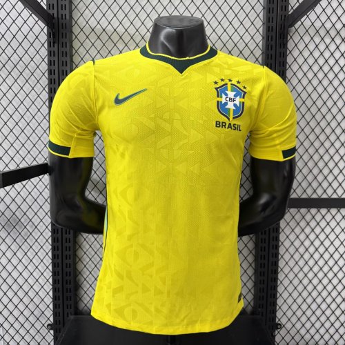 2026 Brazil Home Player Version Soccer Jersey