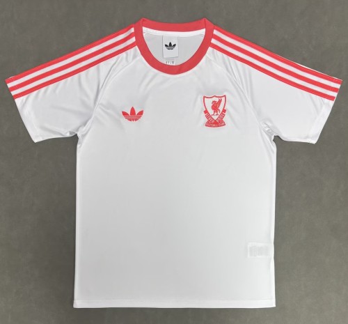 26-27 Liverpool White Special Edition Fans Soccer Jersey