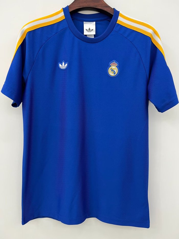26-27 Real Madrid Blue Training shirts