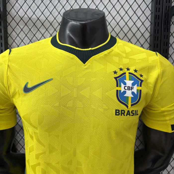 2026 Brazil Home Player Version Soccer Jersey