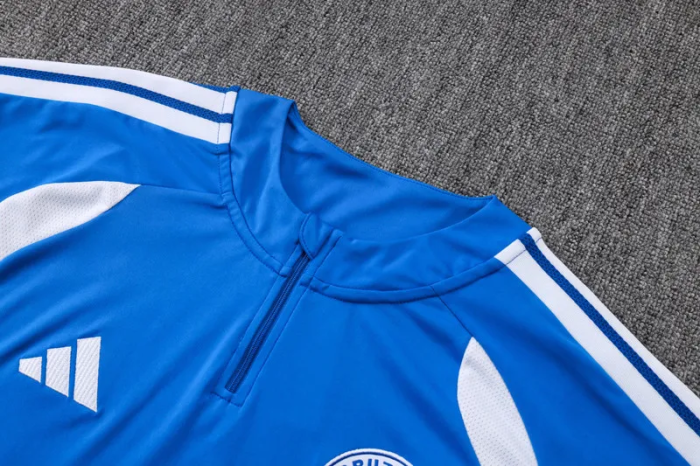 26-27 Cruzeiro High Quality Half Pull Tracksuit