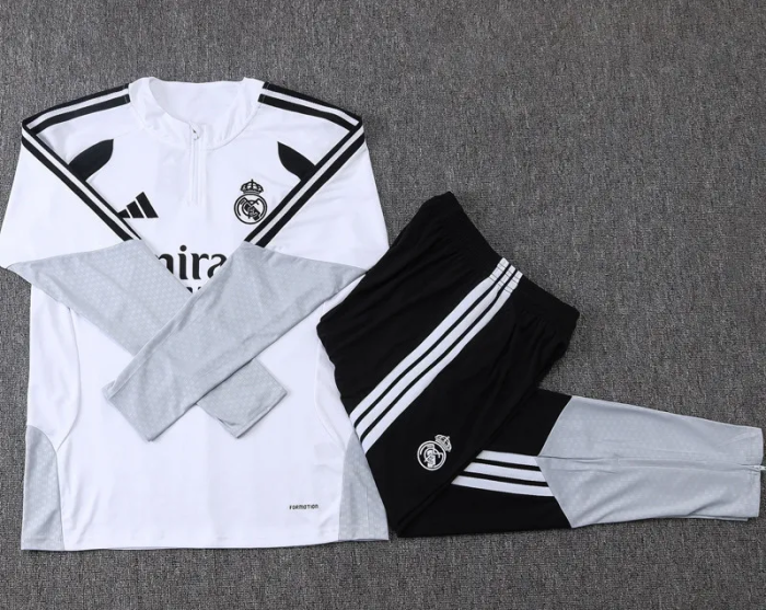 26-27 Real Madrid High Quality Half Pull Tracksuit