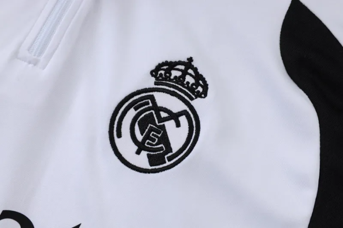 26-27 Real Madrid High Quality Half Pull Tracksuit