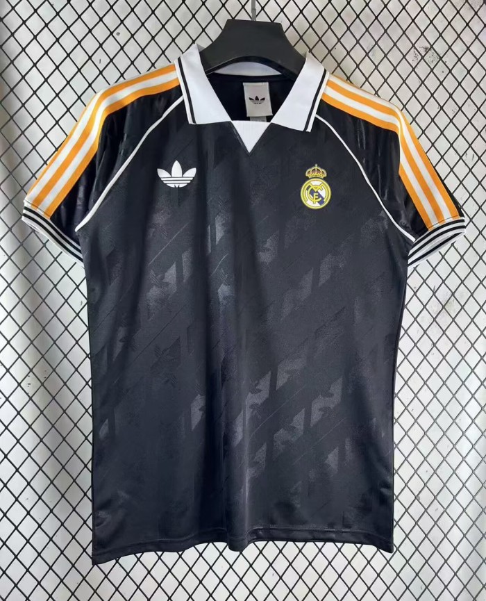 26-27 Real Madrid Black Special Edition Fans Soccer Jersey