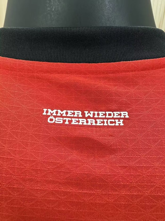 2026 Austria Home Player Version Soccer Jersey