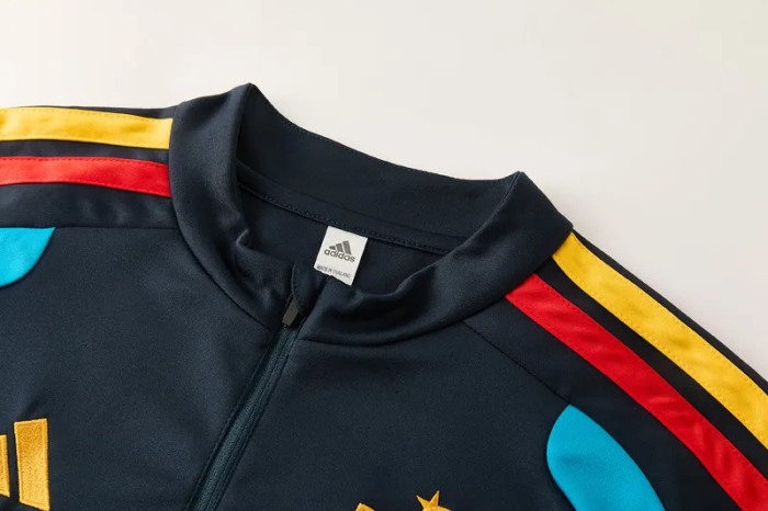 26-27 Spain High Quality Half Pull Tracksuit