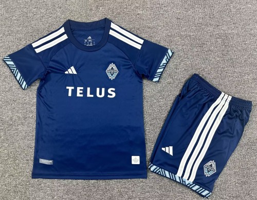 2026 Vancouver Whitecaps Away Kids Soccer Jersey