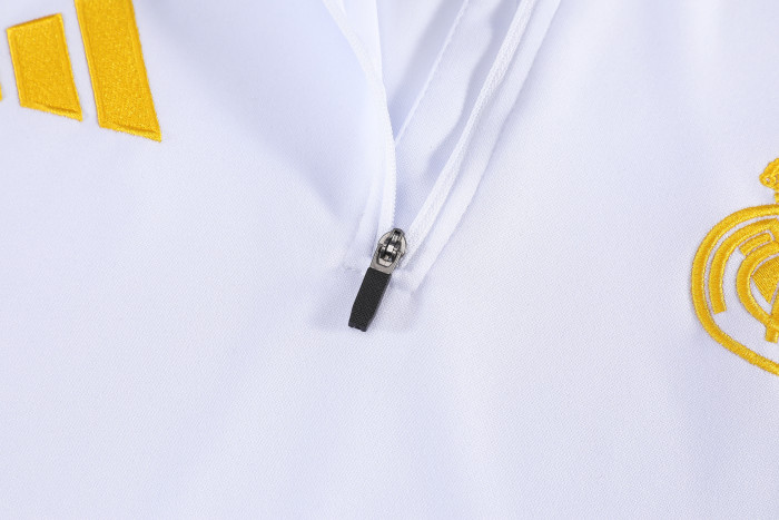 26-27 Real Madrid High Quality Half Pull Tracksuit
