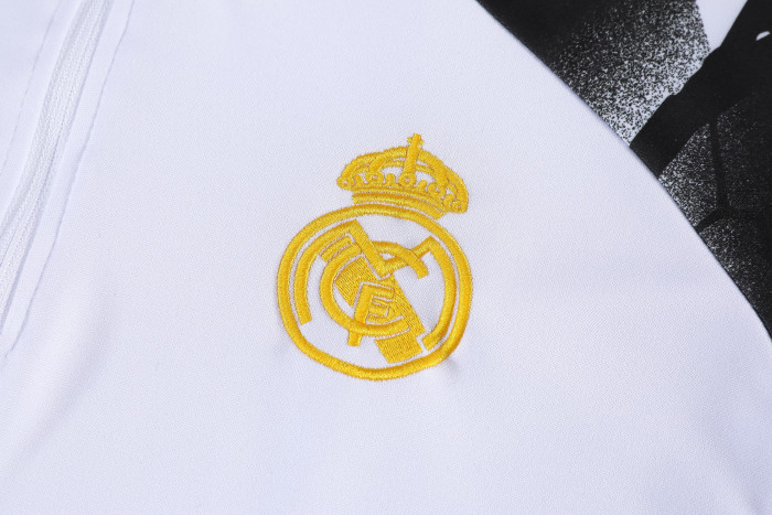 26-27 Real Madrid High Quality Half Pull Tracksuit