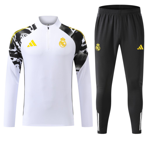 26-27 Real Madrid High Quality Half Pull Tracksuit
