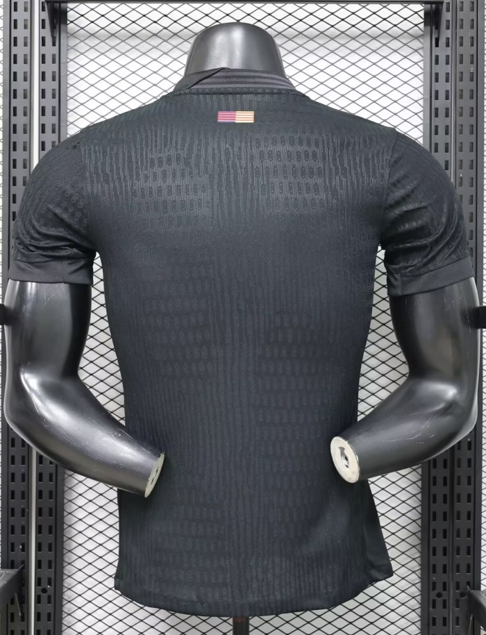 2026 Barcelona Black Special Edition Player Version Soccer Jersey