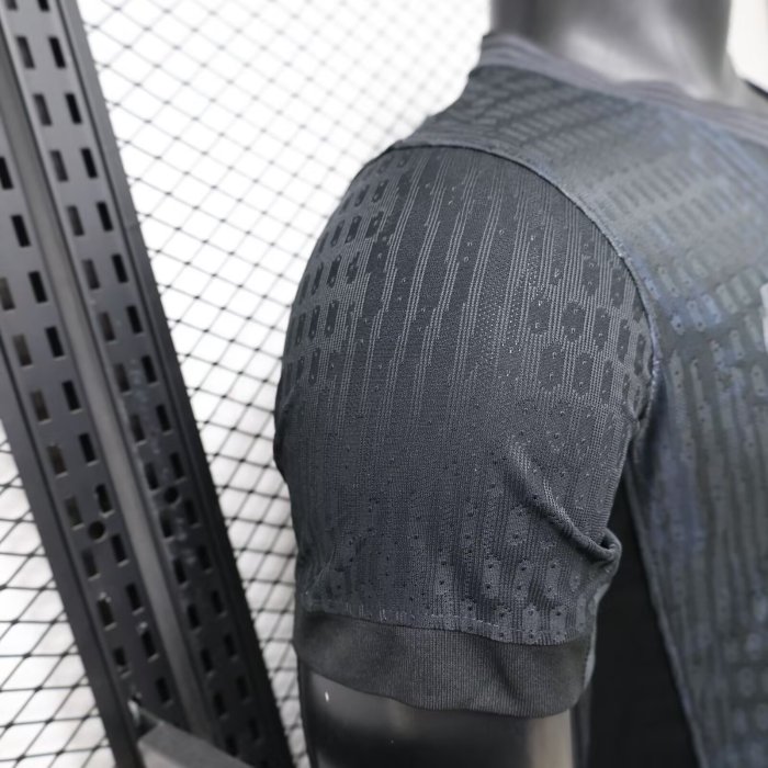 2026 Barcelona Black Special Edition Player Version Soccer Jersey