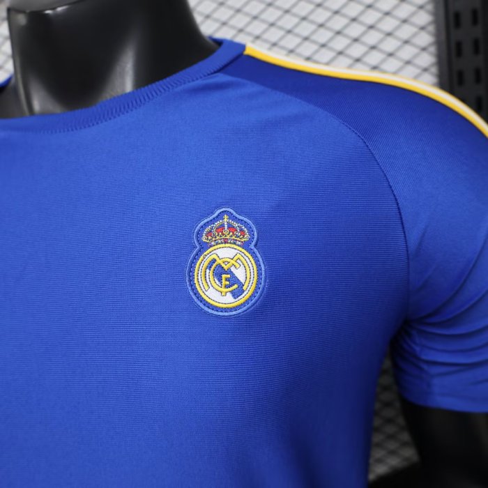 26-27Real Madrid Blue Player Version Training shirts
