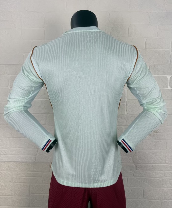 2026 France Away Long Sleeves Player Version Soccer Jersey*长袖球员