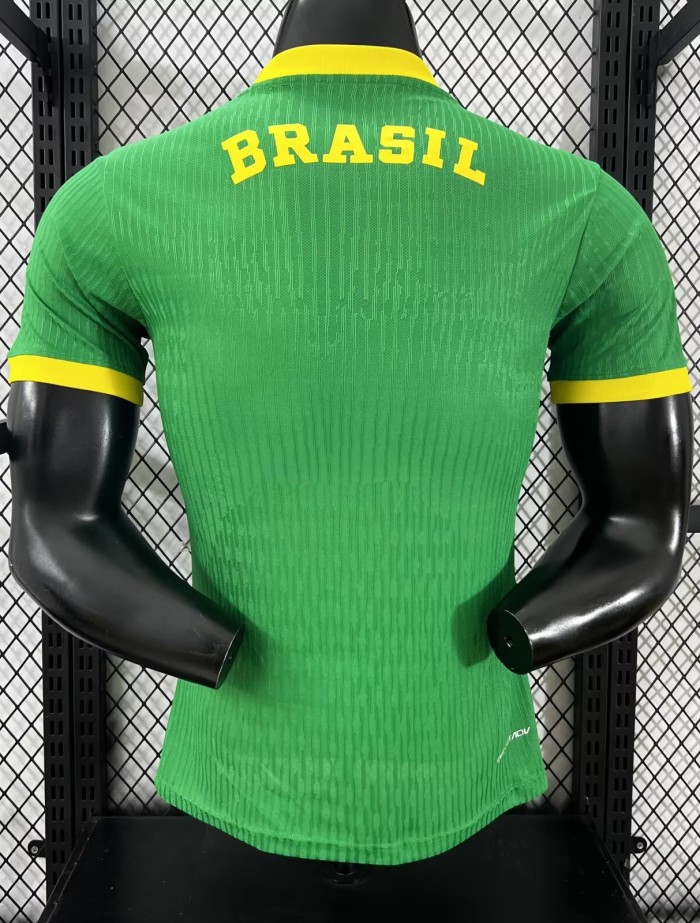 26-27 Brazil Green Special Edition Player Version Soccer Jersey