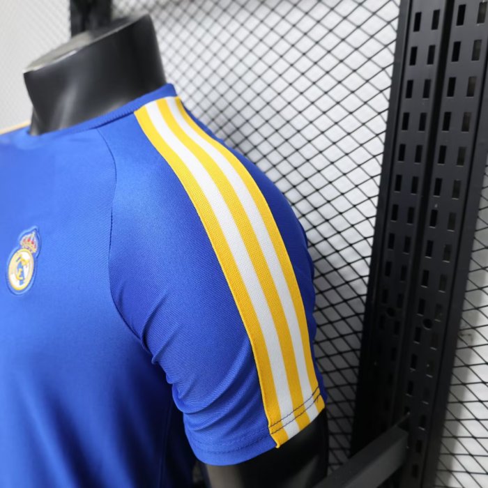 26-27Real Madrid Blue Player Version Training shirts