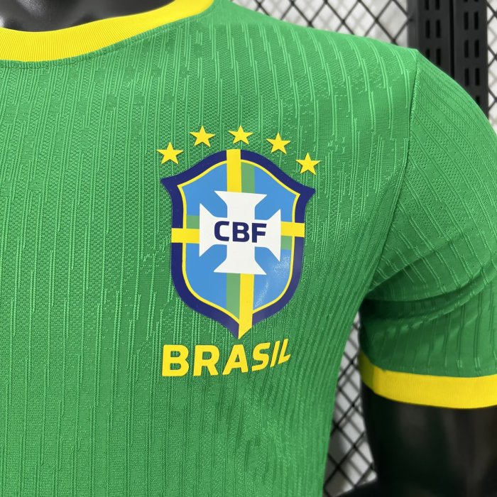 26-27 Brazil Green Special Edition Player Version Soccer Jersey