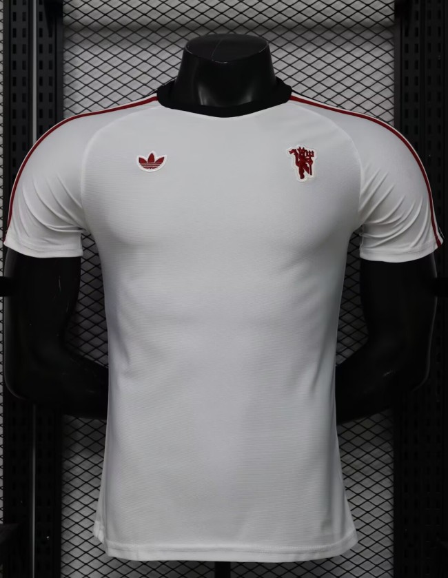 26-27 Manchester United White Player Version Training shirts