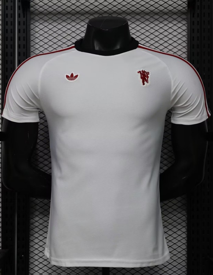 26-27 Manchester United White Player Version Training shirts