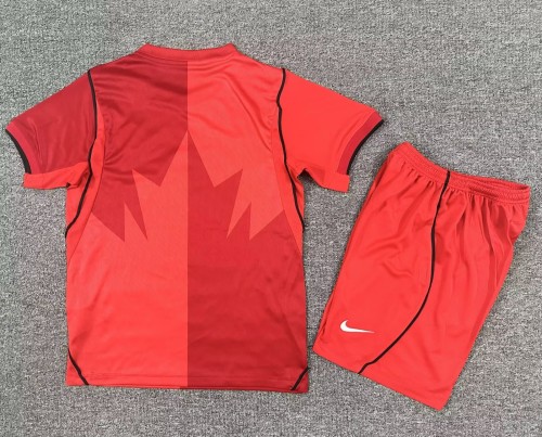 2026 Canada Home Kids Soccer Jersey