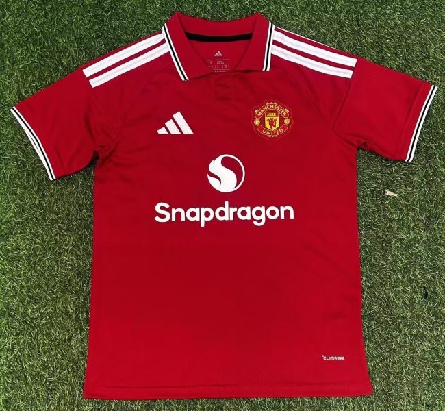 26-27 Manchester United Home Fans Soccer Jersey
