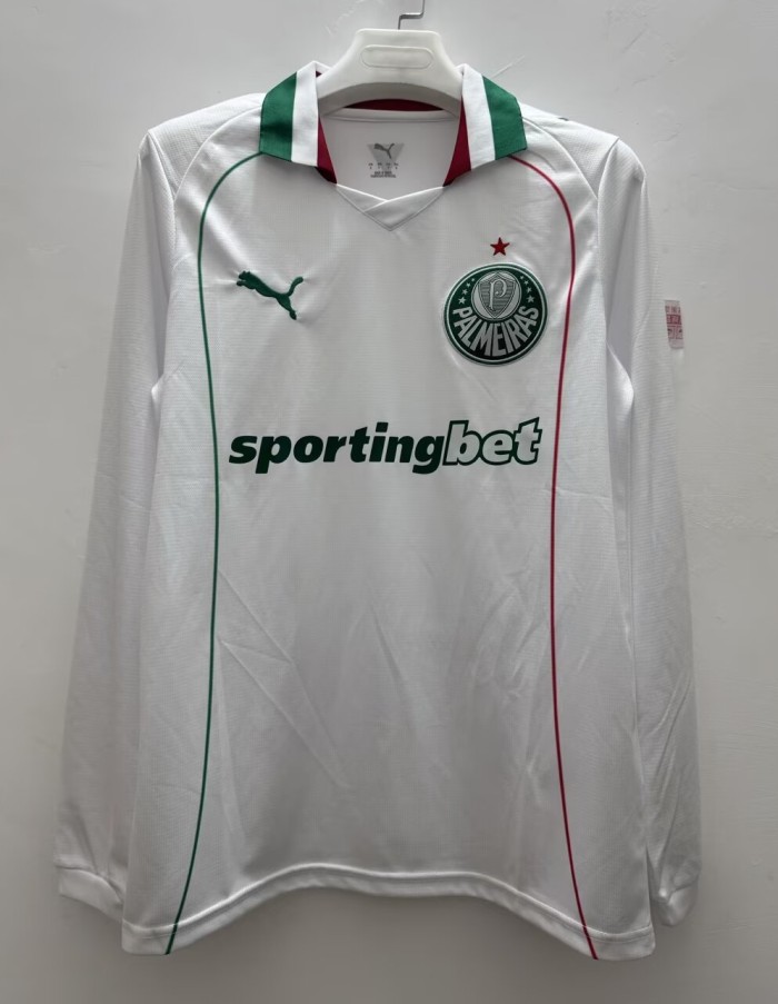 2026 Palmeiras Away Long Sleeve Fans Soccer Jersey (长袖)