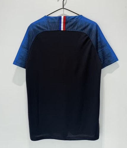 2018 France Home Retro Soccer Jersey
