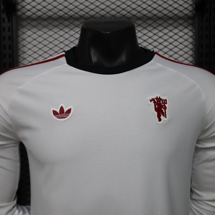 25-26 Liverpool White Special Edition Long Sleeve Player Version Soccer Jersey*长袖球员
