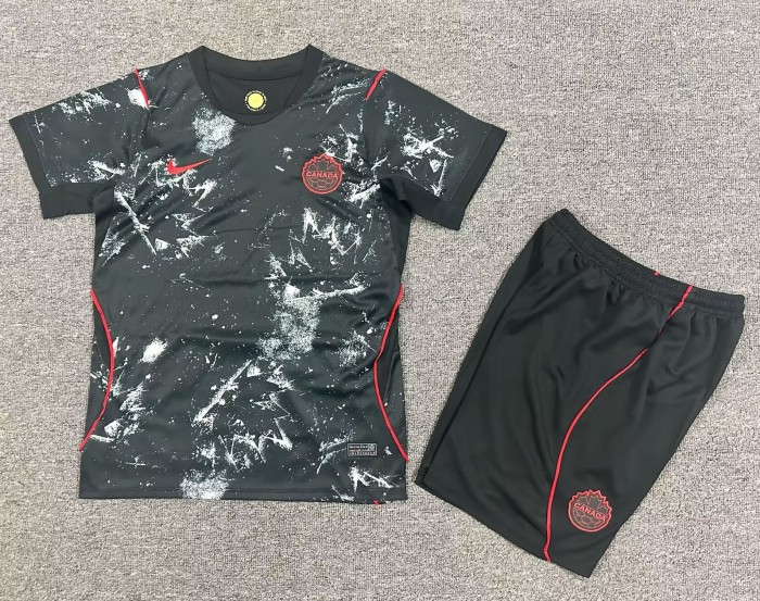 2026 Canada Away Kids Soccer Jersey